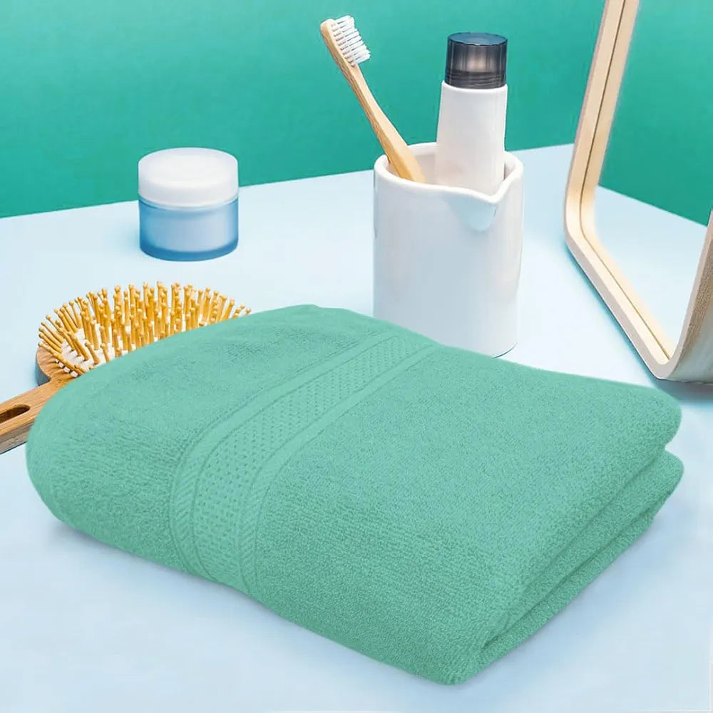 Luxe Home Cotton Bath Towel 450 GSM Quick Dry Large Size Bathroom Towels for Men & Women, Home, Kitchen, Gym, Spa